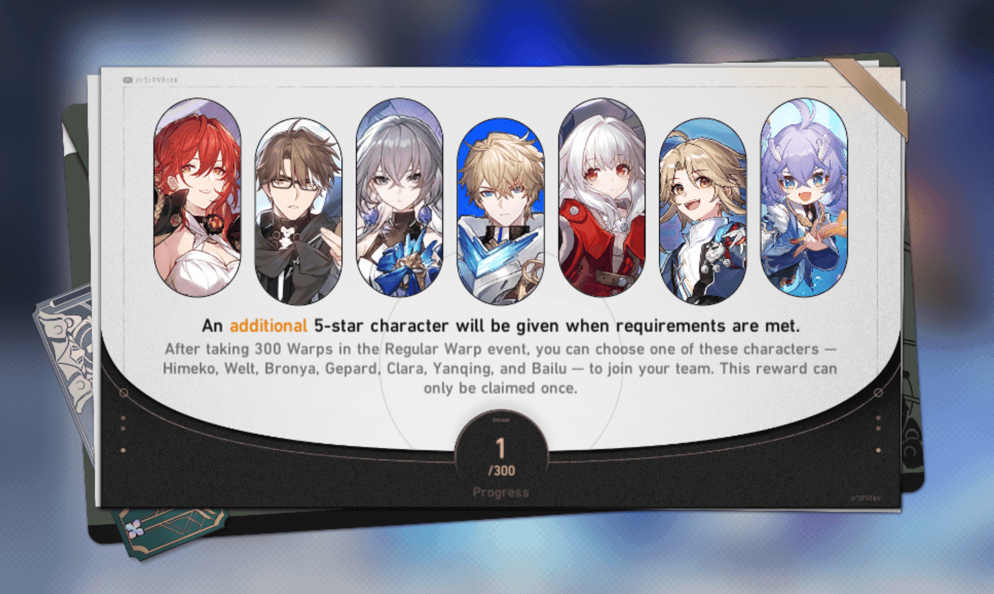 Honkai Star Rail F2P standard 5★ characters: Kafka, Bronya, Himeko, Clara