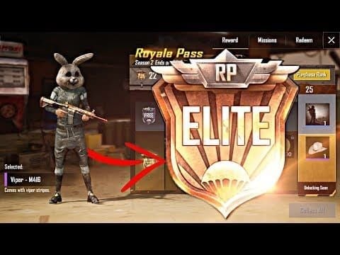 واجهة Royale Pass في PUBG Mobile مع أسعار Elite Pass