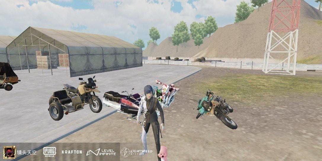 PUBG Mobile Training Grounds room screenshot