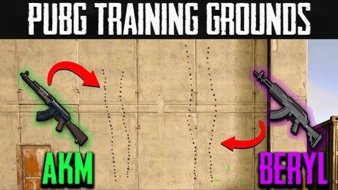 PUBG Mobile Beryl M762 counter-strafing training guide