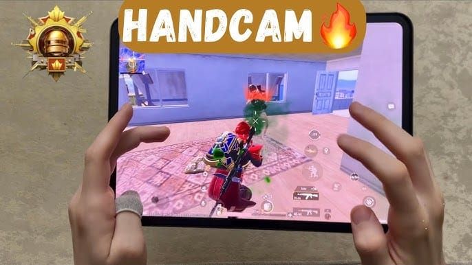لقطة شاشة Claw 5 أصابع على iPad Pro في PUBG Mobile
