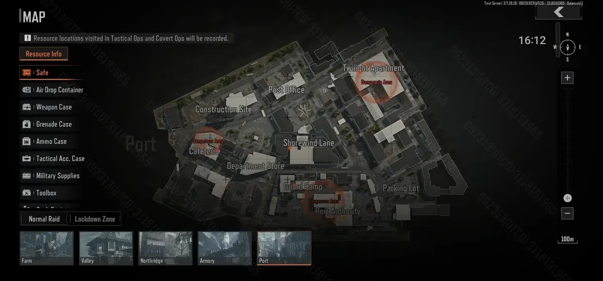 Arena Breakout Mining Port East route guide