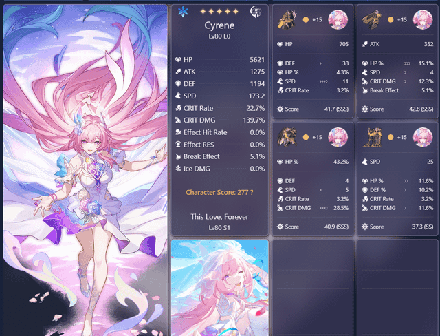 Cyrene 180+ SPD Build: Crush 3.7 Anomaly & Knights in 2 Cycles