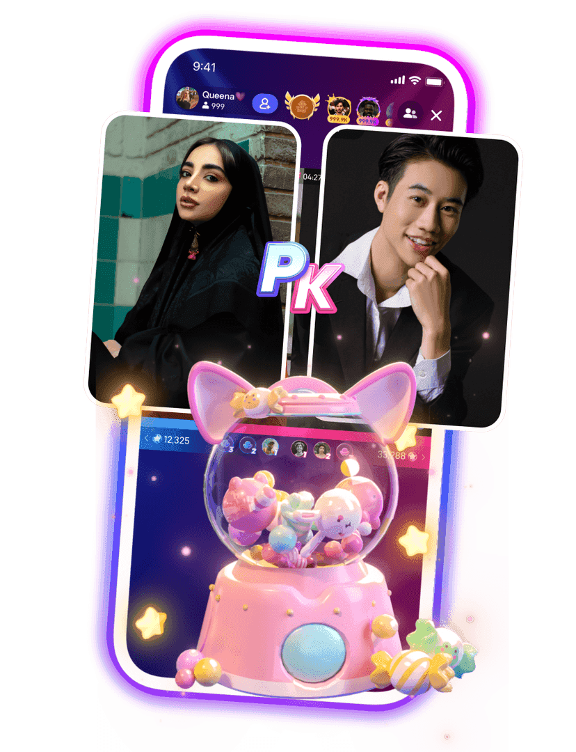 هدايا إضافية لحسابات VIP في Poppo Live