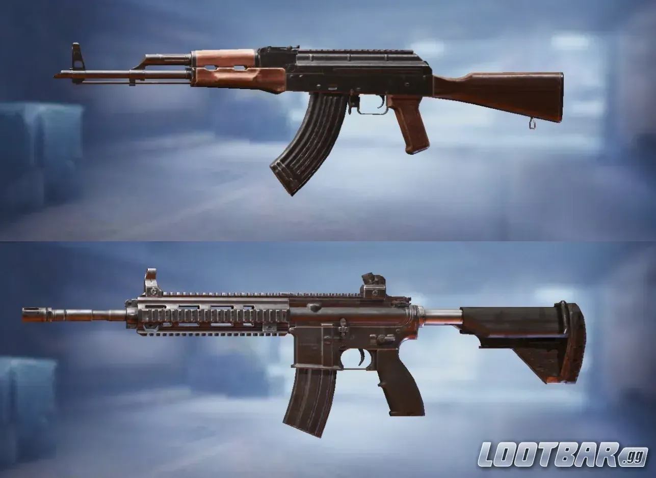 Combo-uri hybride M416 Kar98k în PUBG Mobile