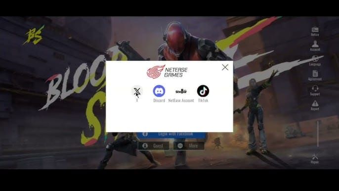 Blood Strike Android chatbot unbind Steam screenshot