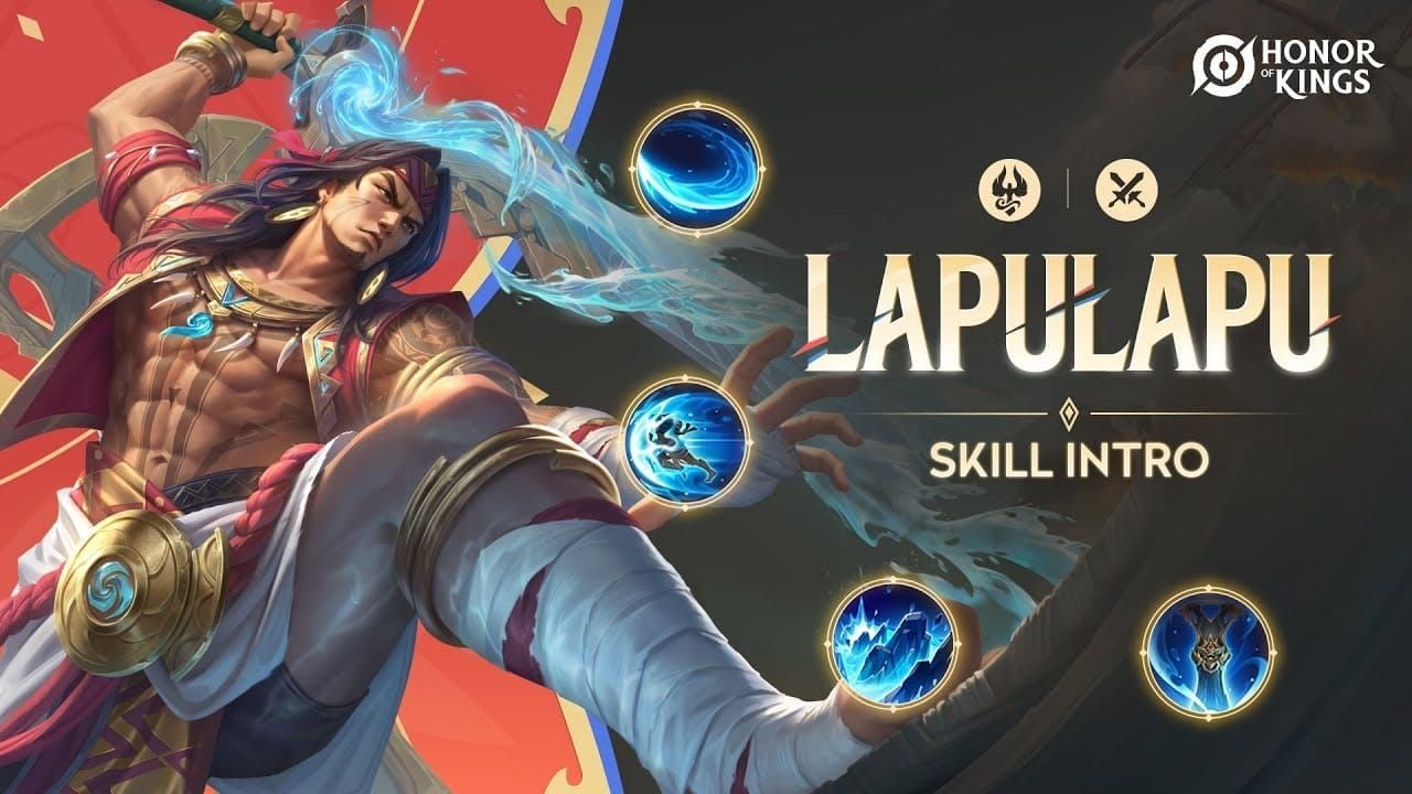 Honor of Kings Lapu-Lapu Kampilan sword Kalasag shield and Visayan armor