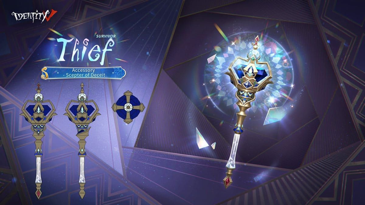 Scepter of Deceit equipment on Thief in Identity V, boosting win rates