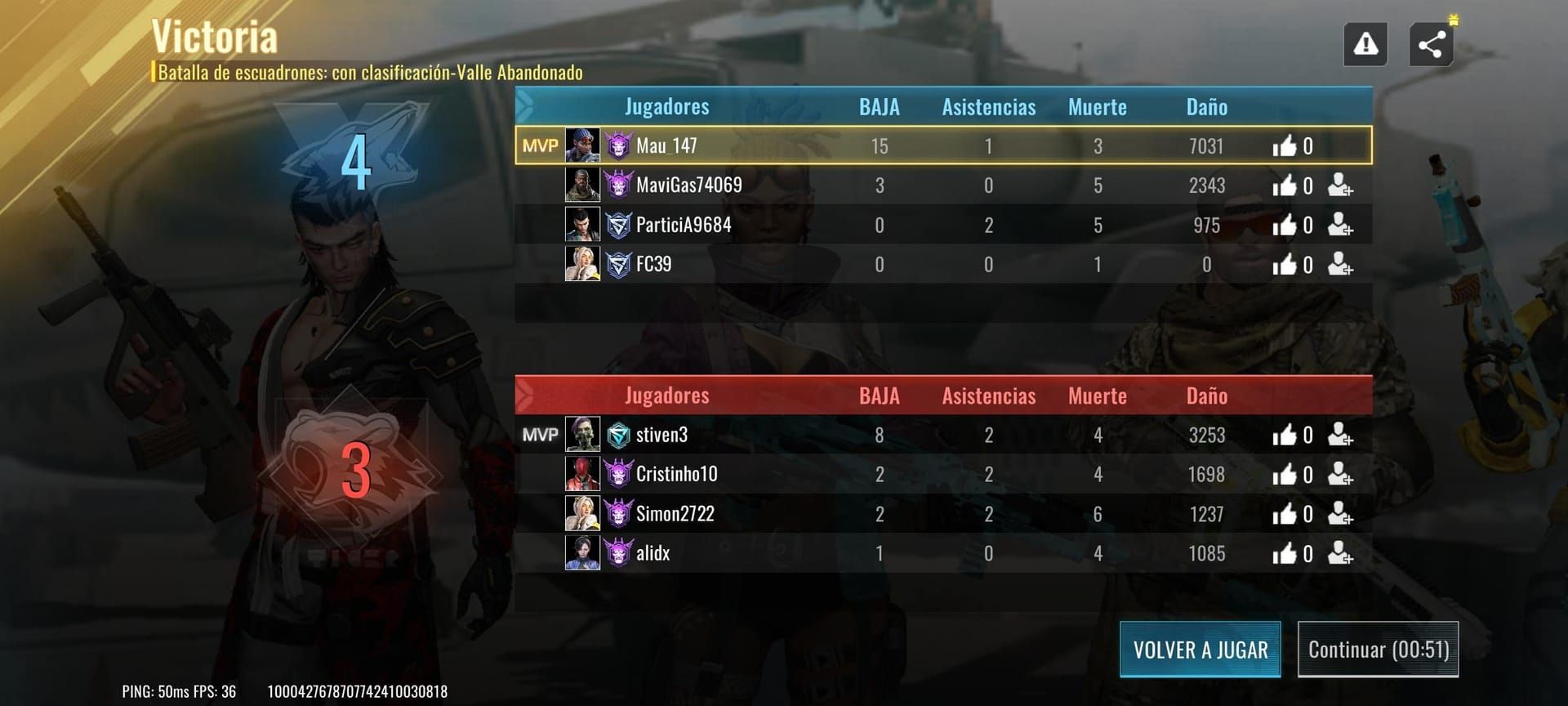 Comparison of normal and double LP loss in Blood Strike ranked mode