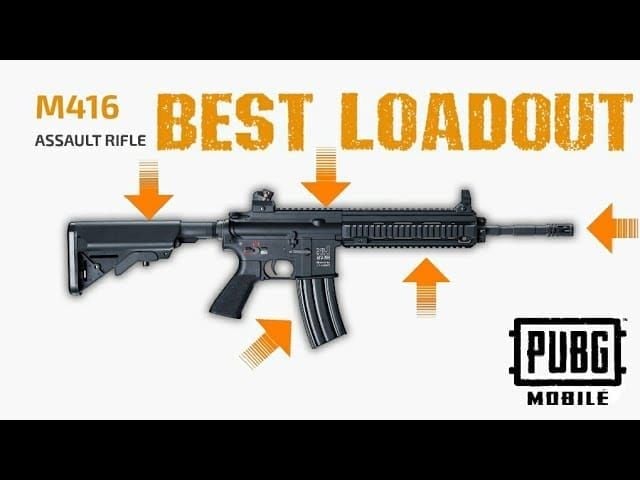 Рекомендуемый лодаут M416 + Mini14 в PUBG Mobile