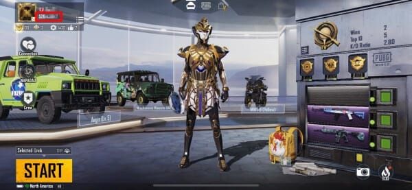 Centrum redeem kodów w PUBG Mobile