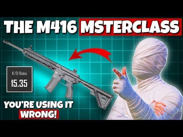 Interfață setări sensibilitate M416 PUBG Mobile cu gyro 300-400%