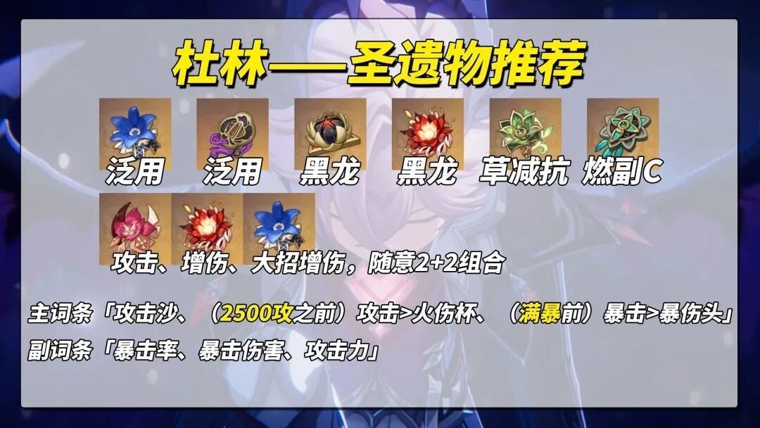 原神：杜林培养攻略｜7种配队推荐，武器圣遗物命座解析