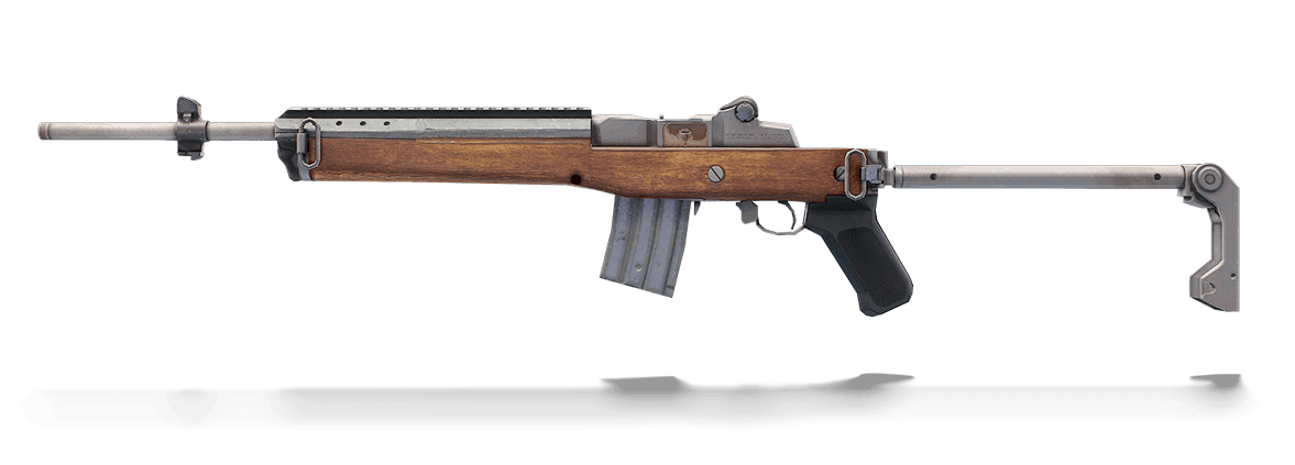 Arma Mini-14 din PUBG Mobile cu accesorii