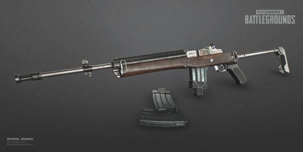 Обвес Mini-14 в PUBG Mobile