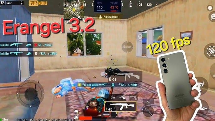 Test FPS na ROG Phone 8 w PUBG Mobile
