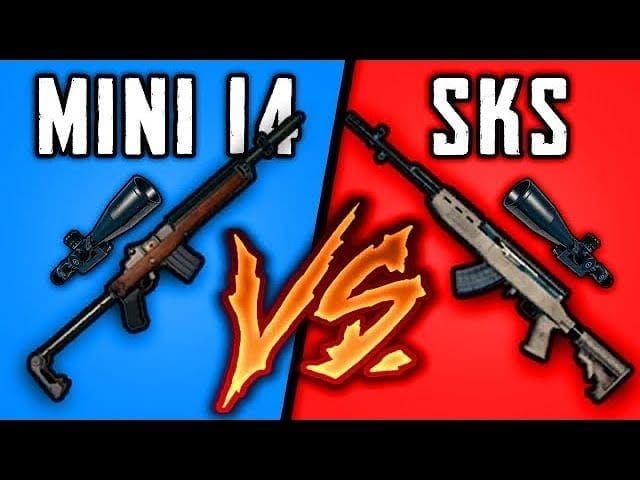 DMR-винтовки Mini14, SKS, SLR в PUBG Mobile после баффа