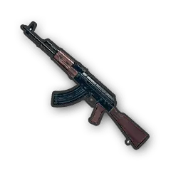 Screenshot PUBG Mobile cu AKM în spray controlat