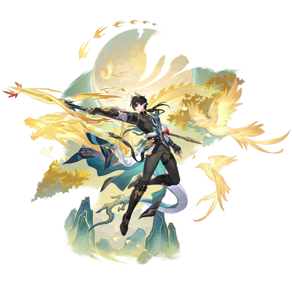 스타레일 등황 유물 및 광추 세팅 이미지