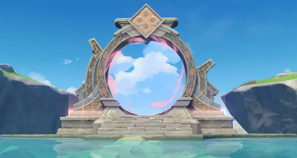 원신 나선 비경 게임 화면