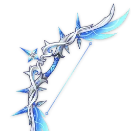 원신 루나 III와 5성 활 무기들의 DPS 성능 비교 차트