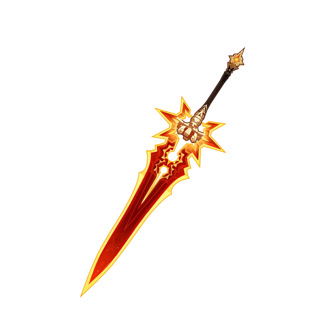 원신 마비카 전용 무기 타오르는 천 개의 태양