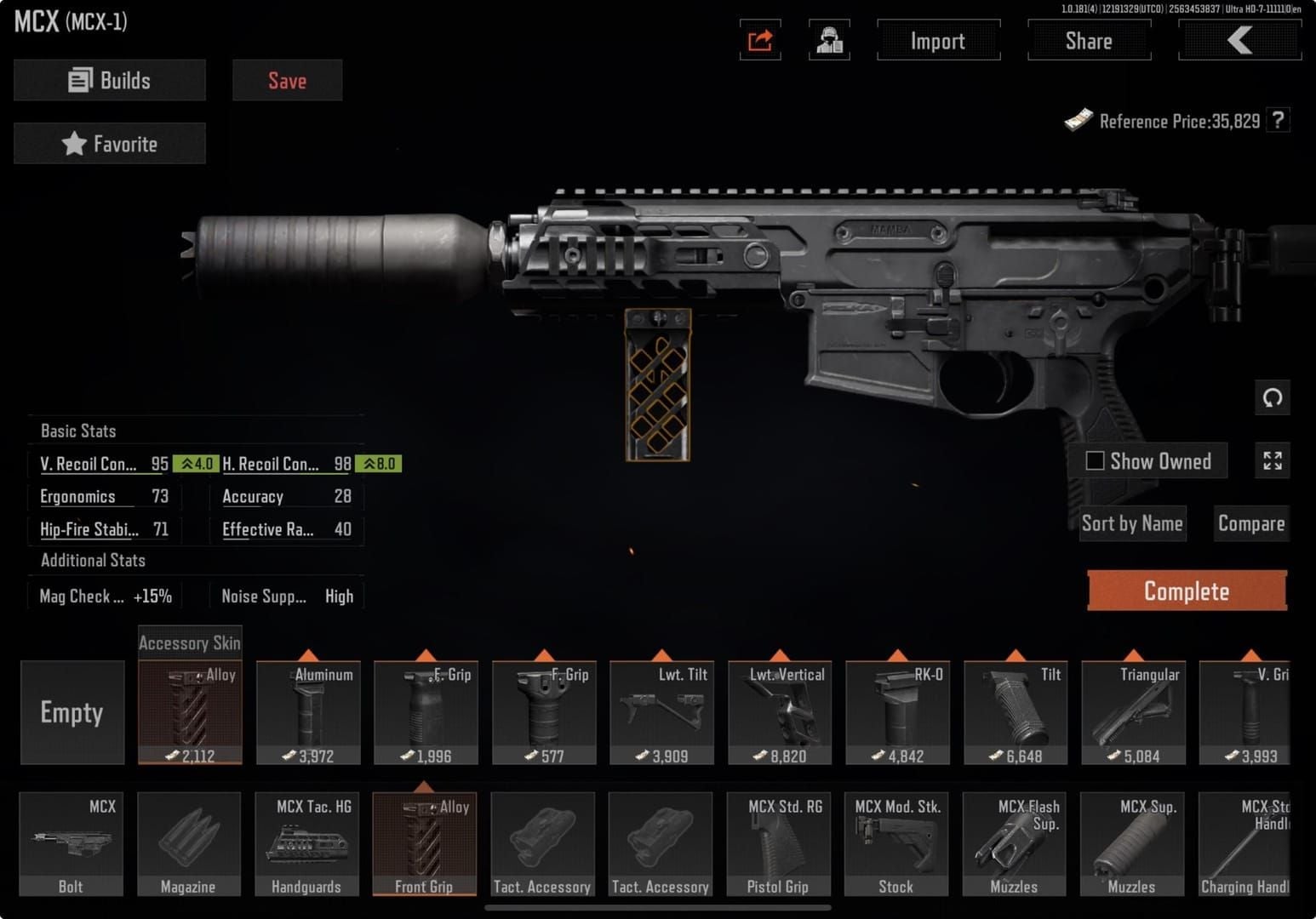 Arena Breakout RK-6 foregrip and underbarrel attachment options for Evolys LMG recoil control
