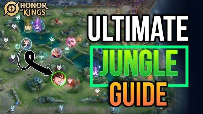 Honor of Kings jungle guide demonstrating Lam's clear route and gank timing