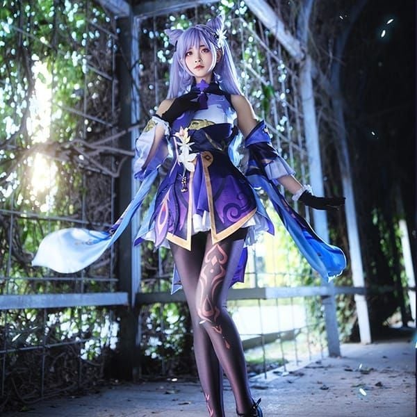 원신 5성 캐릭터 눈꽃 정원 코스튬 비교