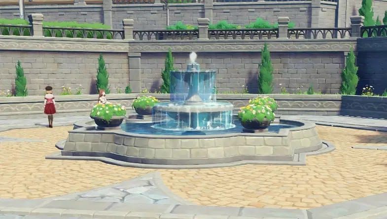 스타레일 기억의 파편 중앙 분수대 뒤 숨김 태그 위치 스크린샷