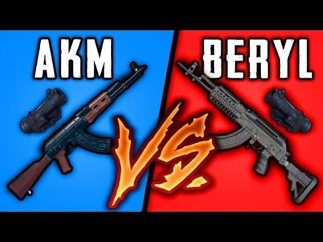 Сравнение характеристик AKM и M762 в PUBG Mobile после патча 4.1