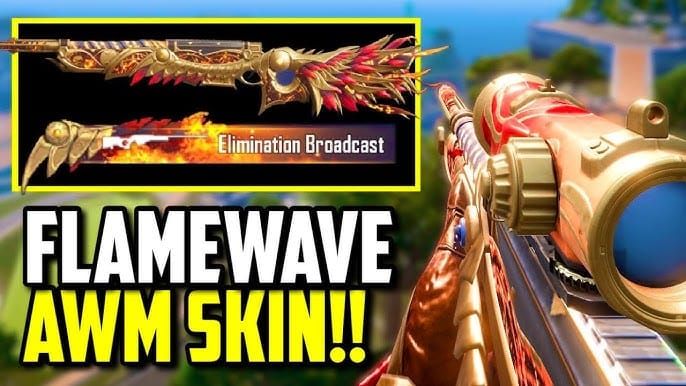 Скин AWM Chroma в PUBG Mobile бета 4.2