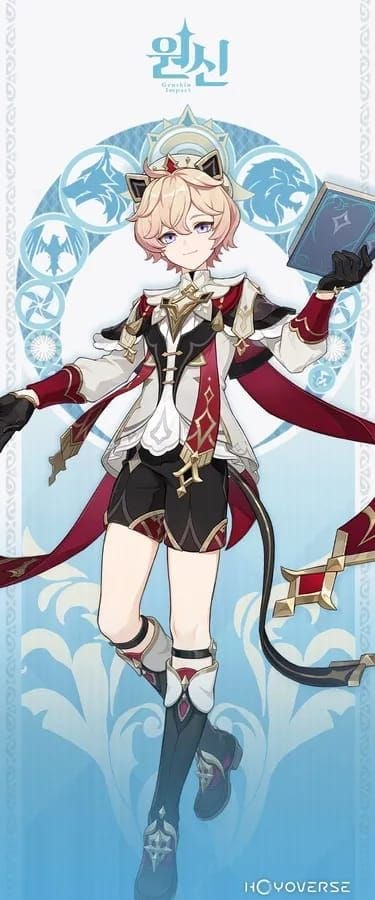 원신 달리아와 미즈키 듀오 캐릭터 아트워크