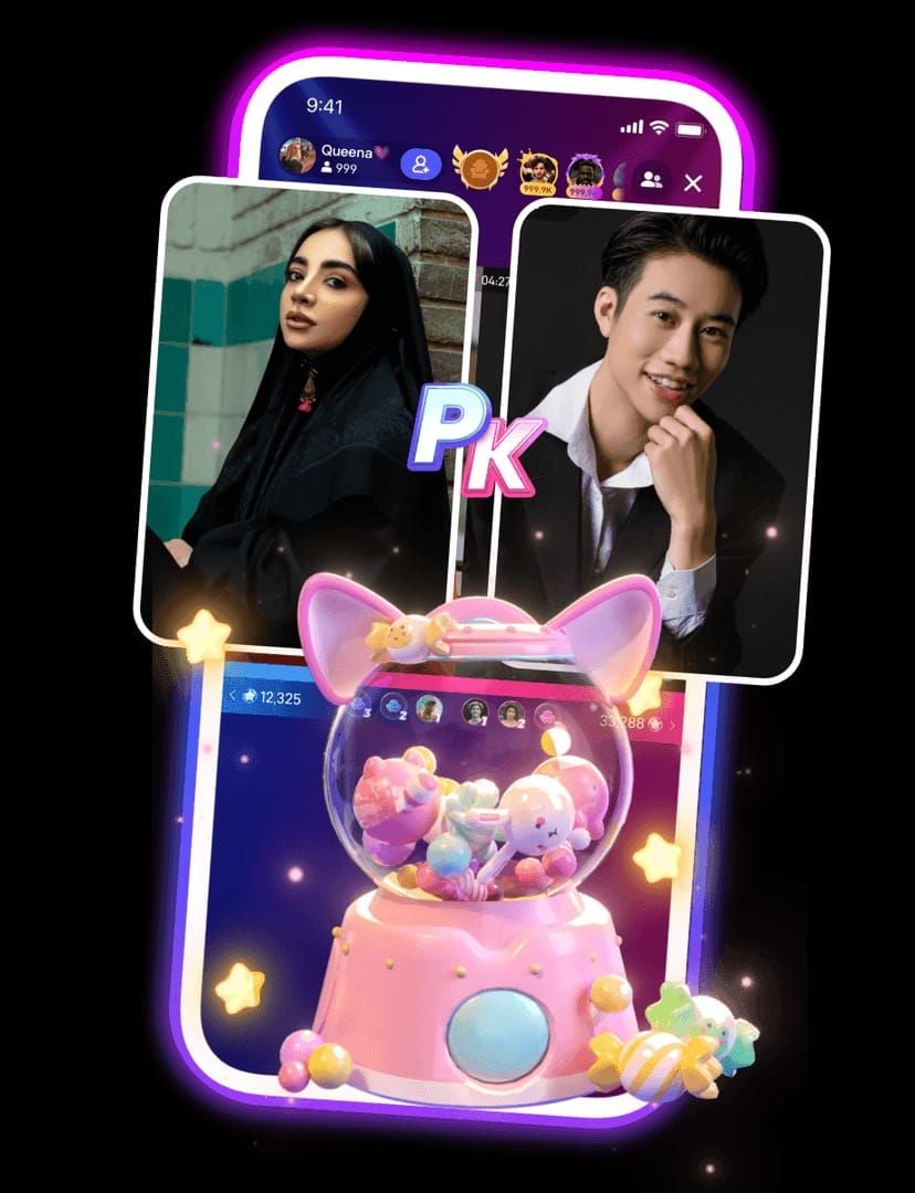 هدايا افتراضية في بوبو لايف لإرسال الدعم للمذيعين