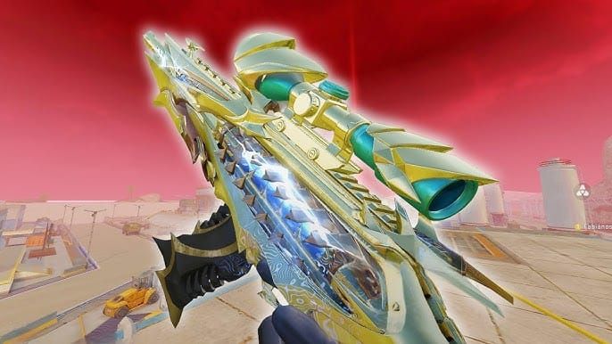 Blood Strike Zombie Charged Jump screenshot showing extended leap over obstacles