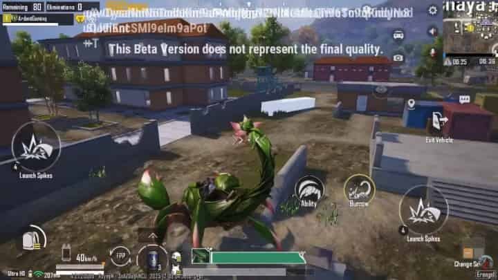 Транспорт Bramblewood Scorpion из Scorpion Horn в PrimeWood Genesis PUBG Mobile