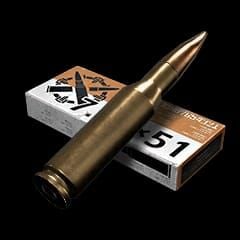 Arena Breakout compatible 7.62x51mm weapons including FAL, M110, MK14