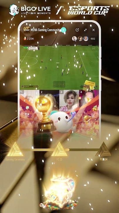 واجهة إدخال كود الاسترداد في Bigo Live