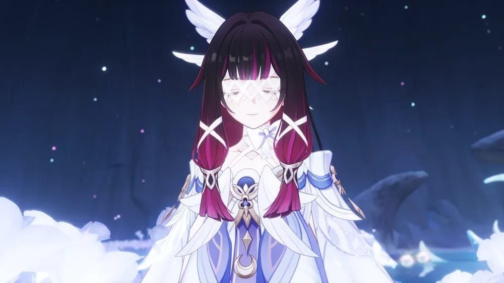 원신 콜롬비나 5성 물 법구 캐릭터 공식 아트워크