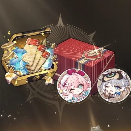 Honkai Star Rail Nameless Glory battle pass level 70 rewards screen showing Stellar Jades and materials