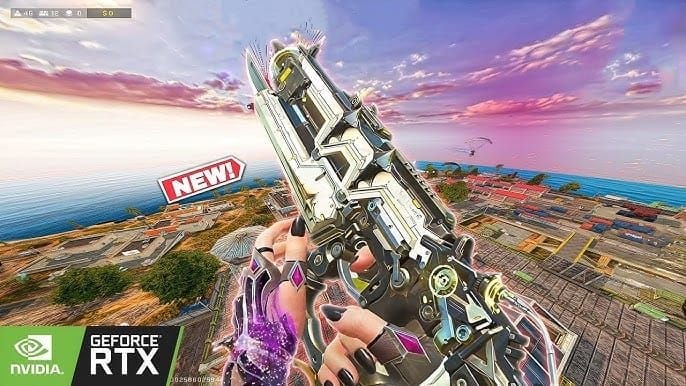 Blood Strike Zombie faction loadout: Bizon SMG, Blood Crystal Katar, smoke grenades