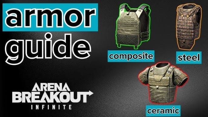 Arena Breakout L3 vs L4 armor durability and cost comparison chart
