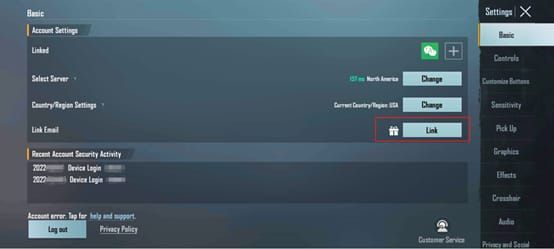 Гайд по отвязке соцсетей в настройках PUBG Mobile