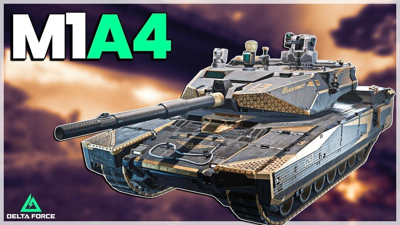 Delta Force M1A4 tank turret weak spot screenshot showing rotation damage