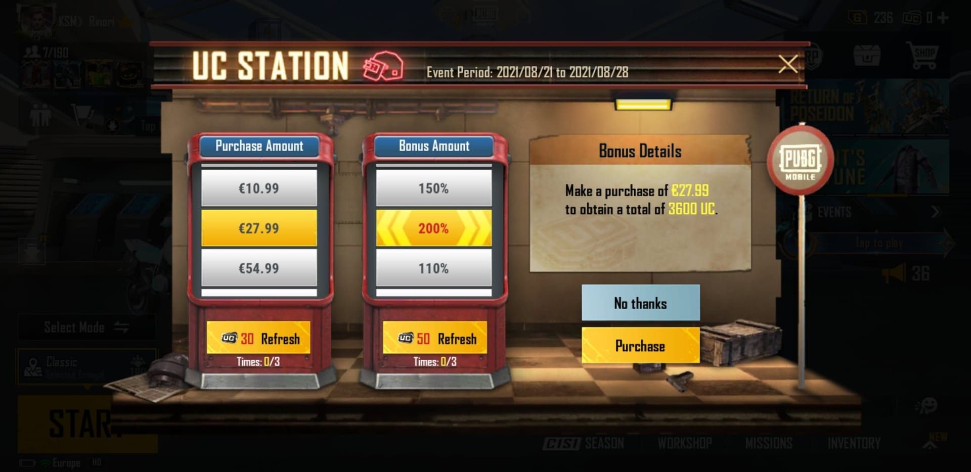 Три стратегии участия в UC Station PUBG Mobile: сравнение результатов