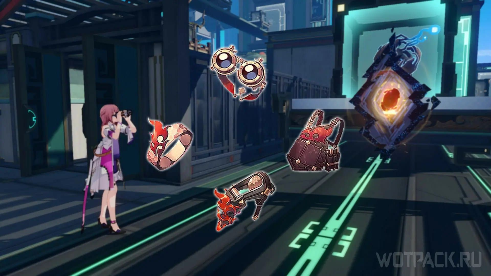 스타레일 히메코 불타는 용암 대장장이 유물 세트