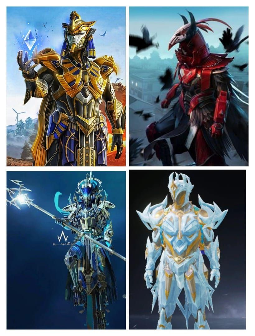 PUBG Mobile Mythic Forge X-Suit total UC cost breakdown chart