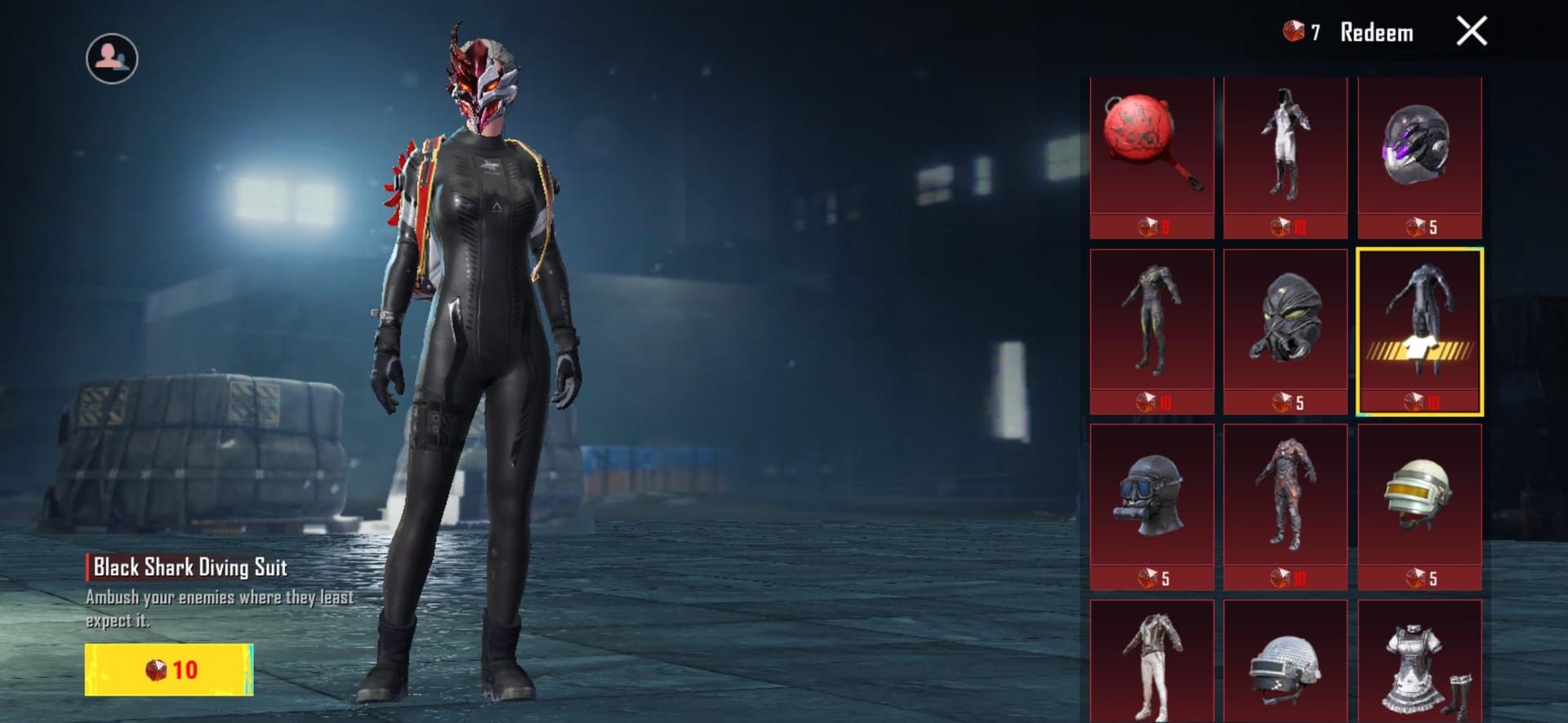 PUBG Mobile Mythic Forge fragment yield comparison by UC spin tier