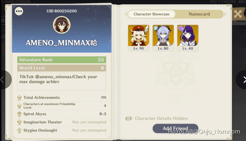 Genshin Impact UID and server selection interface for secure top-up purchases