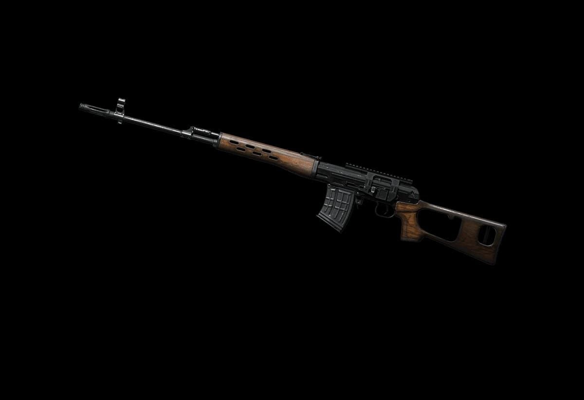 PUBG Mobile Dragunov DMR recoil pattern comparison